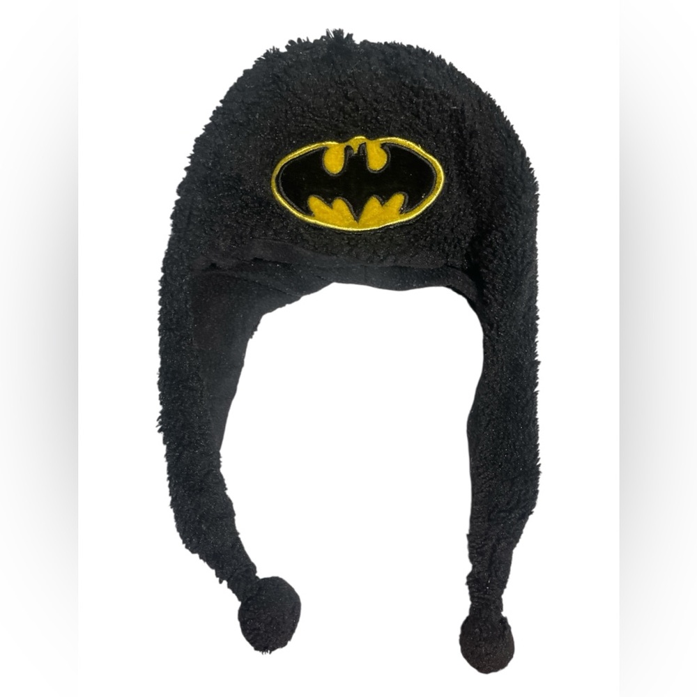 Boy’s Batman Black and Yellow Winter Hat